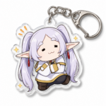 Anime Frieren Acrylic Keychain, Chibi Character Charm, Kawaii Elf Keyring, Cute Anime Gift for Collectors Frieren Ins - Image 5