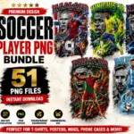 FIFA World Cup 2026 Soccer PNG, Football Tournament Design (Digital Download)