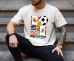 World Cup 2026 Soccer Host Cities T-Shirt: USA, Canada, Mexico Soccer Fan Tee