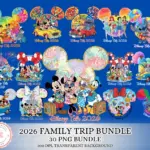 Family Trip 2026 Png Bundle, Family Vacation 2026 PNG, Family Reunion 2026 Png, Family Trip 2026 Png, Magical Kingdom Png, Friend Squad Png