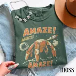 Amaze Rocky Purple Shirt, Project Hail Mary Comfort Colors® T Shirt, Sci Fi Alien Book Lover Graphic Tee - Image 6