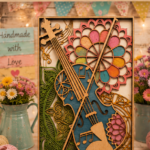 Violin Mandala SVG Laser Cut Template | 6 Layer 3D Wooden Art | Glowforge CNC File | Instant Download - Image 8