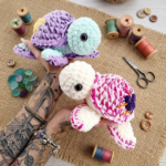 Turtle Crochet Pattern PDF, Amigurumi Turtle Pattern, Easy Beginner Crochet, Cute Turtle Plush, DIY Gift, Instant Download - Image 2