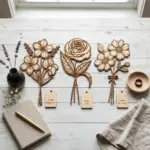Birth Month Flowers SVG Pack | Floral Laser Cut Files | Cricut & Glowforge SVG Bundle | Instant Download - Image 5