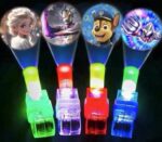 Nezha Elsa Ouman Finger Projector Light Cartoon Children's Glowing Toy Ring Fun Projection for Kids - Image 3