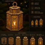 3x Wild Life Lantern - Image 2