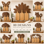 Cutting Boards with Holders Bundle Laser Cut Files | Kitchen Board Stand SVG | Wooden Chopping Board Rack DXF | CNC Glowforge File PDF EPS