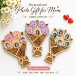 Personalized Family Photo Gift for Mom | Custom Mother's Day Gift | Unique Keepsake for Mother - Image 2