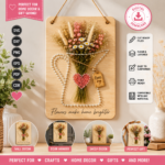 Floral String Art SVG Bundle, Flower Bouquet Laser Cut File, Rustic Home Decor Sign, CNC Glowforge SVG, DXF PNG EPS PDF