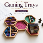 Gaming Tray SVG | DND Dice & Token Organizer Laser Cut File | Digital Download - Image 2
