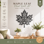 aple Leaf SVG Bundle | Floral Leaf Wall Art SVG | Laser Cut File for Cricut & Glowforge | DXF EPS PNG PDF Download