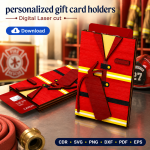 Custom Gift Card Holder SVG | Personalized Laser Cut File | Digital Download - Image 2
