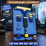 Custom Gift Card Holder SVG | Personalized Laser Cut File | Digital Download - Image 2
