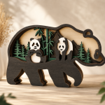 Wild Animals Bundle SVG Files | 3D Layered Wood Art | Laser Cut Animal Scenes | Glowforge xTool LightBurn Digital Download - Image 3