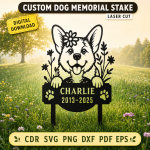 Custom Dog Memorial Stake, Personalized Pet Loss Garden Sign, Dog Grave Marker, Rainbow Bridge Sympathy Gift, Outdoor Pet Memorial Yard Decor - Image 10