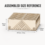 Tea Storage and Chocolate Box Laser Cut SVG | Wooden Tea Bag Organizer | Chocolate Gift Box CNC File | Digital Download DXF EPS PDF PNG - Image 10