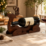 Wine Bottle Stand Laser Cut Files, SVG DXF PDF Bundle, DIY Wooden Wine Holder, Instant Download - Image 10