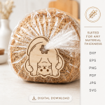 Funny Bag Clips Bundle Laser Cut Files | Cute Snack Bag Clip SVG | Kitchen Chip Clips DXF | Food Storage Clip Template | CNC Laser Cutting Digital Download - Image 10