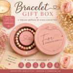 Bracelet Box SVG Bundle, Laser Cut Jewelry Gift Box Files, DIY Wooden Keepsake Box - Image 11