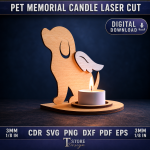 Pet Memorial Candle | Custom Dog Cat Candle | Pet Sympathy Gift - Image 11