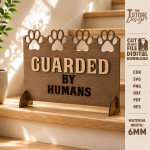 Pet Barrier Laser Cut SVG, 6mm Wooden Pet Gate File, Dog Safety Fence CNC Pattern, Indoor Pet Divider Digital Download - Image 11