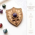 Inspiration Token Set SVG, Wooden Affirmation Coins, Motivational Gift Tokens Laser Cut Digital File - Image 11