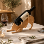 Wine Bottle Stand Laser Cut Files, SVG DXF PDF Bundle, DIY Wooden Wine Holder, Instant Download - Image 11