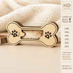 Personalized Pet Memorial Keepsake Box Laser Cut SVG | Custom Dog Cat Remembrance Box | Pet Loss Sympathy Gift | Memorial Photo Memory Box Template | CNC Glowforge Digital File - Image 10