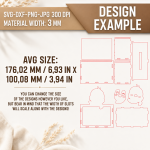 Animal Money Box Laser Cut Bundle SVG | Kids Coin Bank Template DXF | Wooden Piggy Bank CNC Files PDF EPS PNG - Image 12