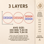 Wine Bottle Holders Bundle Laser Cut SVG | Wine Rack CNC Files | Wooden Bottle Stand DXF | Bar Decor Laser Cut Design | Gift Holder Digital File - Image 12