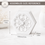 Flower Gift Boxes Laser Cut Bundle, Floral Box SVG, CNC Gift Box Template, Wedding Favor Box, DXF EPS PDF PNG Digital Files - Image 15