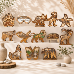 HUGE Bundle 3D Animal Multilayer Wooden Engraved | Laser Cut SVG DXF Files | Farm & Wildlife Animals | CNC, Glowforge, Cricut - Image 2
