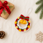 Christmas Star Wreath Crochet Pattern PDF, Holiday Ornament Tutorial, Festive Wall Decor, Christmas Decoration - Image 5