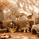 Layered Wildlife & Dinosaur SVG Bundle | Laser Cut Files for Glowforge, xTool & LightBurn | 3D Wood Animal SVG | CNC Digital Download - Image 4