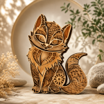 Premium Laser Cut Wooden Animals | Decorative Wildlife Collection | Handcrafted Wood Art | Rustic Home Decor | Unique Handmade Gift - Image 3