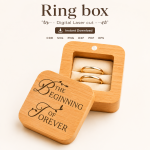 Ring Box 1 Laser Cut File | Wedding Ring Holder SVG | Digital Download - Image 3