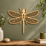 Dragonfly Laser Cut SVG Bundle, 3D Layered Dragonfly Wall Decor, Glowforge Cricut DXF EPS PNG Files - Image 2
