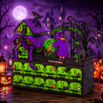 Halloween Advent Calendar Laser Cut Bundle | Spooky Countdown Calendar SVG DXF EPS PDF | Halloween Decor CNC Files | Digital Download - Image 2