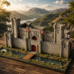 Medieval Castle Laser Cut Files | SVG DXF AI EPS PDF | DIY Castle Kit | Glowforge Ready | xTool | CNC | RPG Terrain | MDF Wood Craft - Image 2
