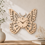 Laser Cut Wall Clock Bundle | SVG DXF EPS PDF PNG JPG CDR | Wooden Clock Design | Glowforge CNC | Digital Download - Image 3