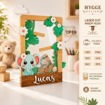 Wooden Coin Drop Bank Laser Cut Bundle, Piggy Bank SVG DXF, Kids Money Box Template, Savings Bank CNC File, Digital Download - Image 2