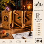 Magnetic Traveler Dice Tower | Portable Dice Roller for DnD, Pathfinder & RPG Games | Compact Tabletop Gaming Accessory - Image 2