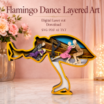 Figure Skating SVG 3D Layered Silhouette, Winter Ice Skater Cut File