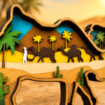 Camel SVG 3D Layered Mandala, Desert Animal Cut File, Glowforge Laser Cut - Image 4