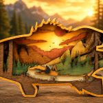 Bass Fishing SVG, 3D Fishing Scene File, 8 Layered Design - Image 4