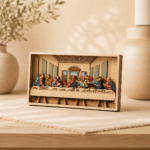 The Last Supper SVG Multilayer 6 Layers, Layered Jesus Laser File - Image 3