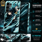 Muichiro Tokito Samsung Galaxy Case, Anime Phone Cover, Water Mist Warrior Design, Galaxy S24 Ultra Case, Manga Fan Gift