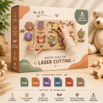 Montessori Kids Puzzles Laser Cut Bundle, Wooden Puzzle SVG, Educational Toy CNC Template, DXF PDF EPS Files - Image 2
