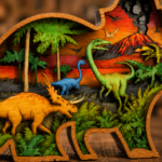 Triceratops Layered SVG 9 Layers, 3D Dinosaur - Image 4