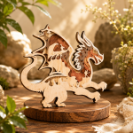 15 Layered Wood Art Designs SVG Bundle, Laser Cut Files for Glowforge, CNC Templates, Wooden Decor Digital Download - Image 6